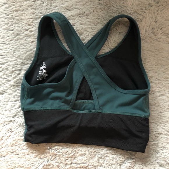 SOLD Senita Athletics Zara Crop Top Sports Bra Ponderosa - Picture 3 of 5